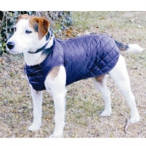 Dog Cosipet Quilted Step-In-Suit Navy 12 - 30cm