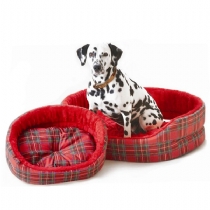 Dog Cosipet Tartan Superbed Red 22