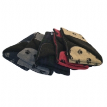 Dog Danish Designs Sherpa Fleece Grey Blanket Medium