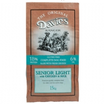 Dog Davies Ranger Senior Light Dog Food 15Kg With