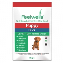 Dog Feelwells Puppy Duck Low Gi 12Kg
