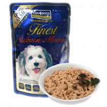Dog Fish4Dogs Finest Salmon Mousse 99G X 6 Pack