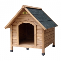 Dog Flat Pack Kennel Apex Roof 88X76X82Cm - Medium
