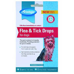 dog Flea Drops Small Dog 04/729 12 weeks