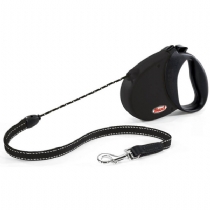 Flexi Comfort Cord Black 5M Large - Dogs Up To