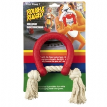 Dog Four Paws Rough and Rugged Rubber Dog Toys Ring 7