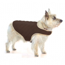 Dog Gone Smart Quilted Jacket Brown Brown 20