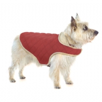 Dog Gone Smart Quilted Jacket Red Red 10