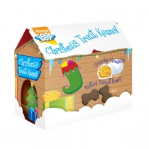 Dog Good Boy Christmas Treat Kennel Single