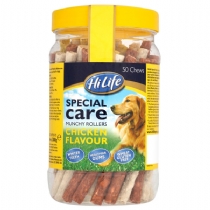 Dog Hilife Special Care Munchy Rollers Chicken