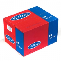 Dog Hollings Natural Dog Cows Ears Bulk Box 50 Pieces