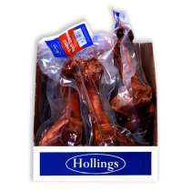 Hollings Natural Dog Ham Bone 10 Pieces