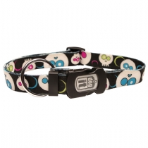 Dog It Da Face Collar With Snap Black Small 10Mm