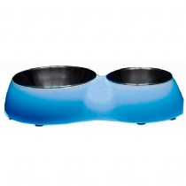 Dog It Double Diner Blue 1 X 350Ml And 1 X 160Ml