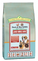Dog James Wellbeloved Dog Adult Large Breed Duck 15Kg
