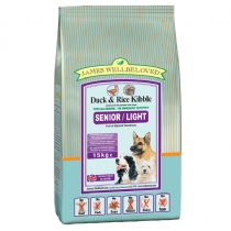 Dog James Wellbeloved Dog Senior and Light Duck and