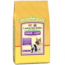 James Wellbeloved Dog Senior and Light Lamb and