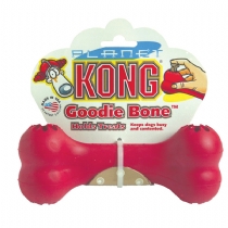 Dog Kong Goodie Bone Red X-Small