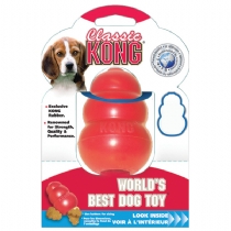 Kong Original Rubber Red Dog Chew Toy 6 Giant
