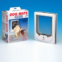 Dog Mate Electromagnetic Dog Door White