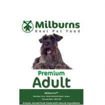 Dog Milburns Premium Dog Food Adult 15kg Lamb and Rice