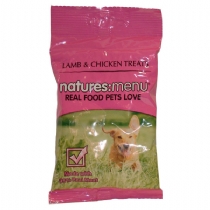 Dog Natures Menu Dog Treats 60G X 12 Bulk Pack