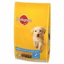 Dog Pedigree Complete Puppy 3Kg Beef and Rice
