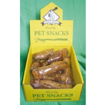 Dog Petsnack Pigs Trotters Wrapped Box Of 10