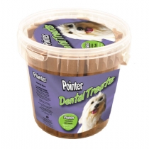 Dog Pointer Dental Sticks Tub 40 Pack