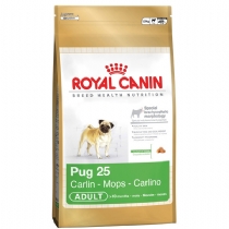Dog Royal Canin Breed Adult Dog Food Pug 25 1.5Kg