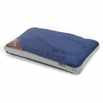 Dog Scruffs Country Duvet Dog Bed 82 X 58 X 8cm - Blue