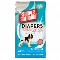 Dog Simple Solutions Disposable Diapers 12 Pack