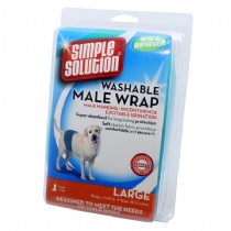 Dog Simple Solutions Male Diaper Garment Wrap Large