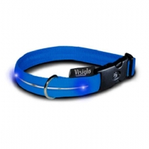Dog Visiglo Blue Dog Collar Large