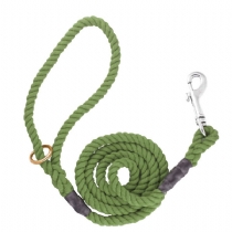 Dog W R Outhwaite Gun Dog Rope Lead Red 1M X12Mm