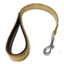 Dog W R Outhwaite Soft Padded Handle Leather Lead 30