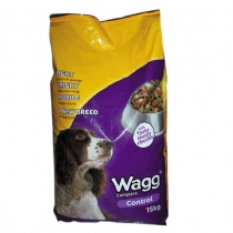 Dog Wagg Dog Food Complete Light / Senior 15Kg