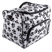 Dog Wahl Paw Print Tool Carry Bag White and Black