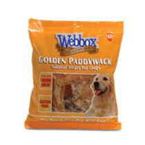 Dog Webbox Natural Dog Treats Golden Paddywack 175G