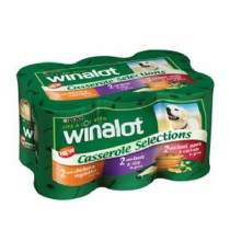 Winalot Adult Dog Food Casserole Selections Cans