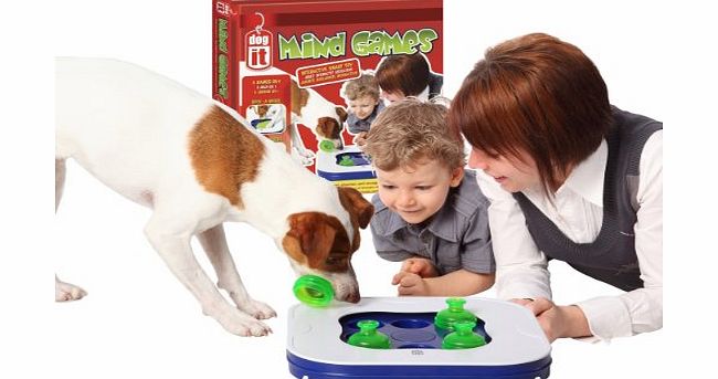 3-in-1 Mind Games Interactive Smart Toy for Dogs