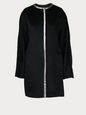 DOLCE & GABBANA COATS BLACK 44 DG-S-F0381T