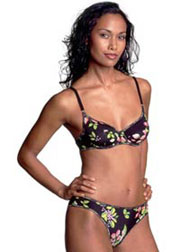 Fruit balconette low cut underwired bra