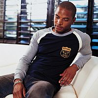 Dolce & Gabbana Mens Long Sleeve Raglan T-Shirt