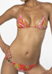 Dolce and Gabbana Beachwear Florals triangle string bikini