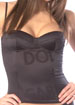 Dolce and Gabbana Intimo Satin Signature bustier