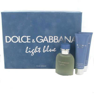 Dolce and Gabbana Light Blue Homme Gift Set 75ml