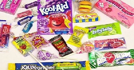 Dolci Di Lechlade American sweets and candy box by Dolci Di Lechlade Kool Aid Jolly Rancher Wonka Airheads Cherryheads Warheads