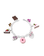 Dolci Gioie Sterling Silver Charm Bracelet