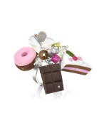 Dolci Gioie Sterling Silver Charm Ring